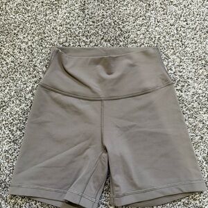 Aritzia Taupe Athletic Shorts
